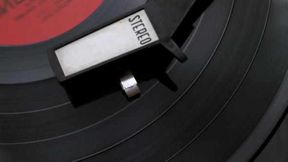 Vintage Vinyl Stereo Record Player