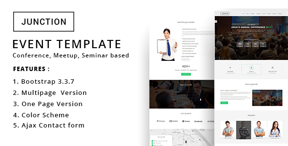 Junction - Event - ThemeForest 19390956