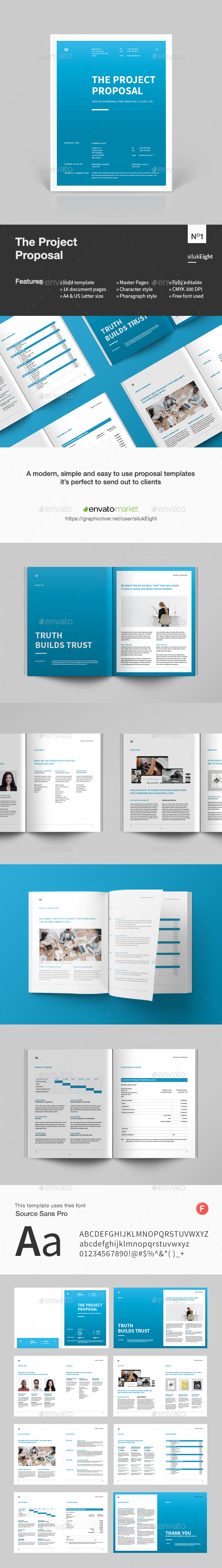 Project Proposal - Proposals & Invoices Stationery