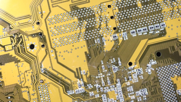 PC Electronic Circuit Board .