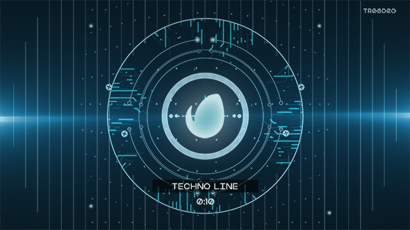 Techno Line Logo - VideoHive 19440296