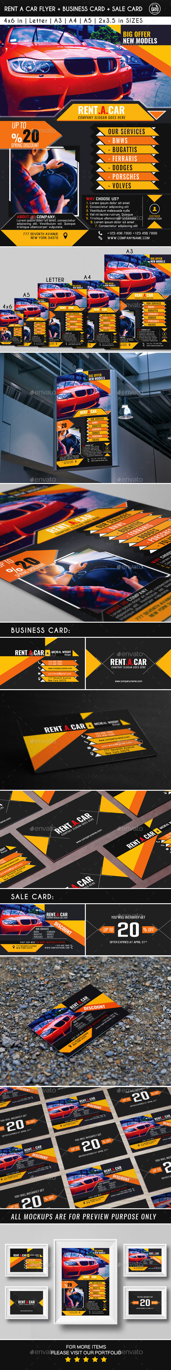 Rent A Car Pack - Corporate Flyers