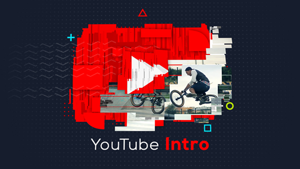 Glitch YouTube Intro - VideoHive 19441388