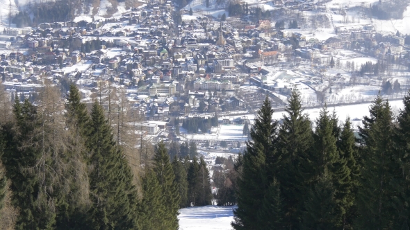 Township in the Alps