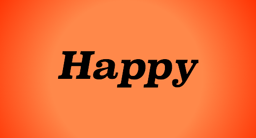 Happy