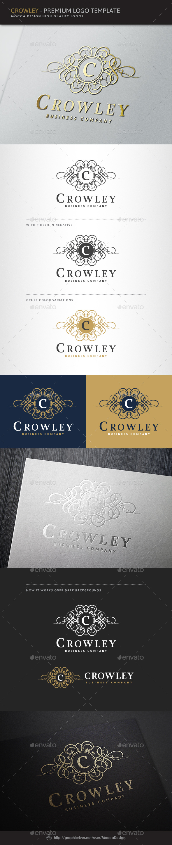 Crowley Logo - Crests Logo Templates