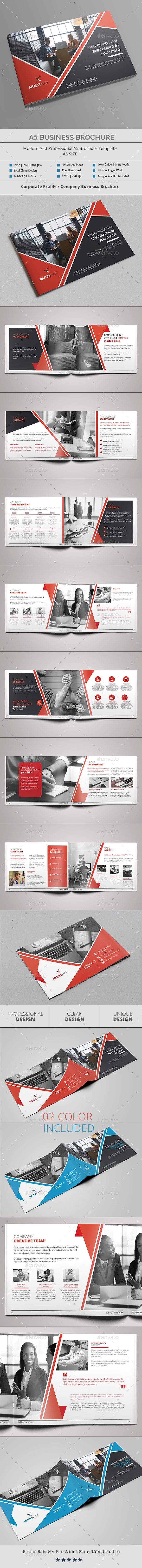 A5 Brochure - Brochures Print Templates