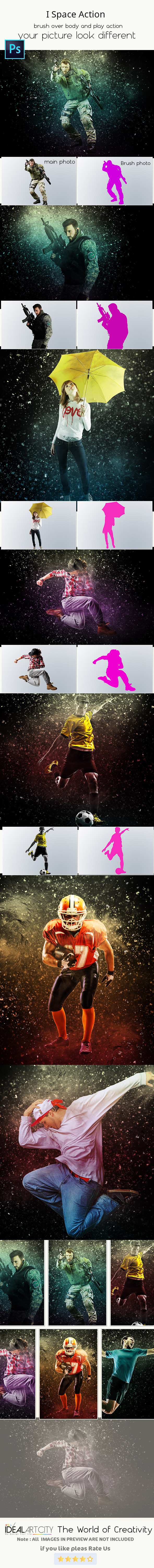I Space Action - Photo Effects Actions