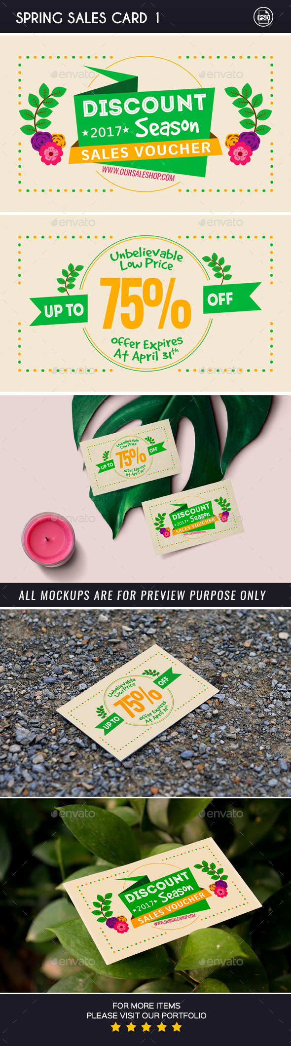 Spring Sales Card 1 - Loyalty Cards Cards & Invites