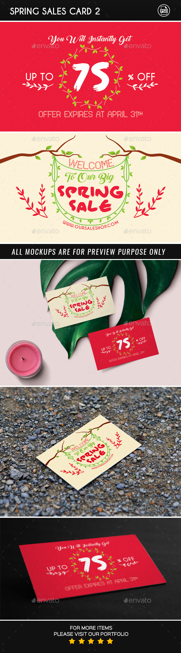 Spring Sales Card 2 - Loyalty Cards Cards & Invites