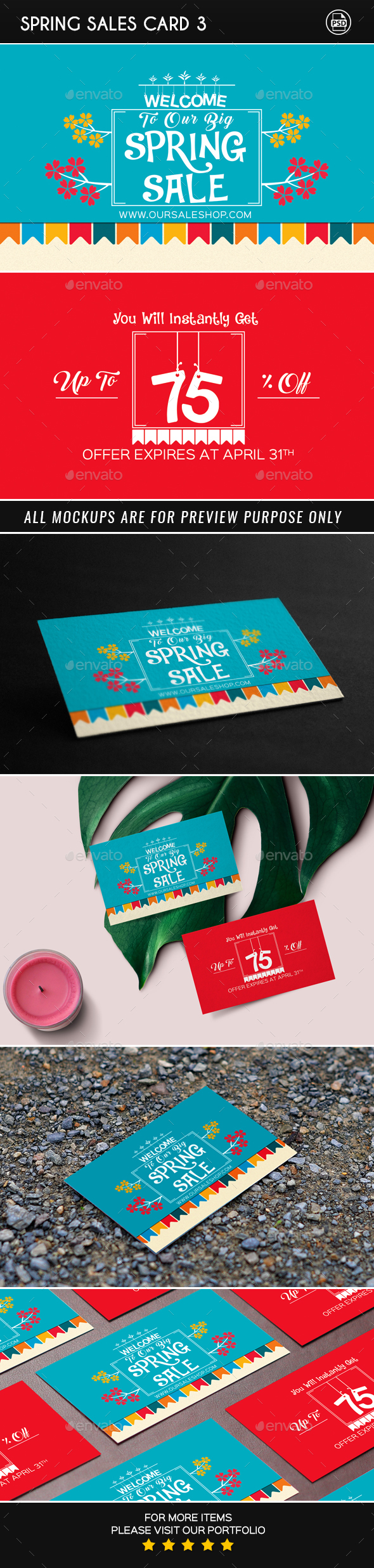 Spring Sales Card 3 - Loyalty Cards Cards & Invites