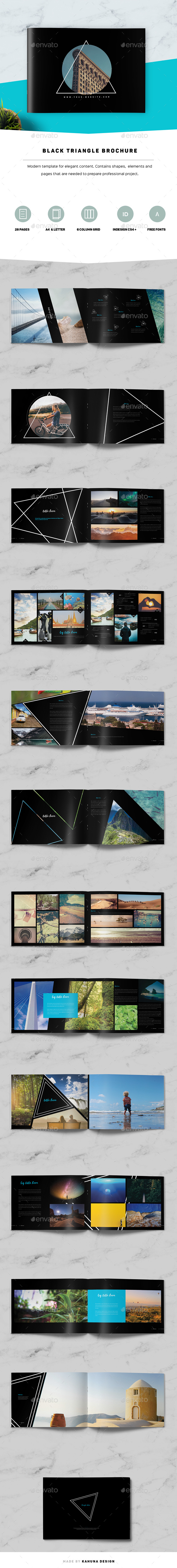Black Triangle Brochure - Portfolio Brochures