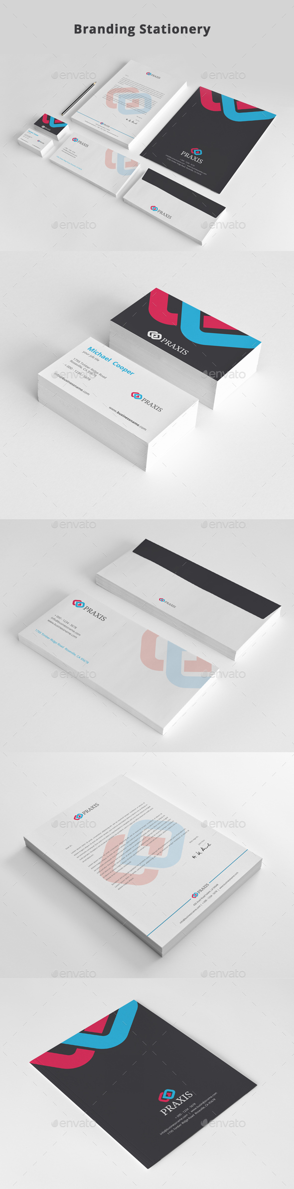 Branding Stationery - Stationery Print Templates