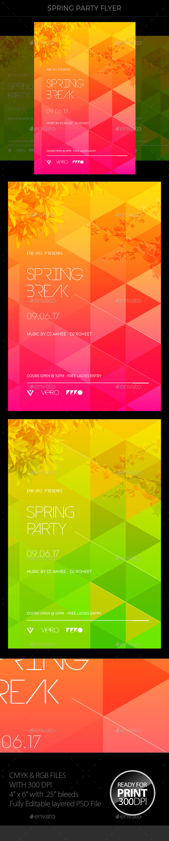 Spring Flyer - Events Flyers