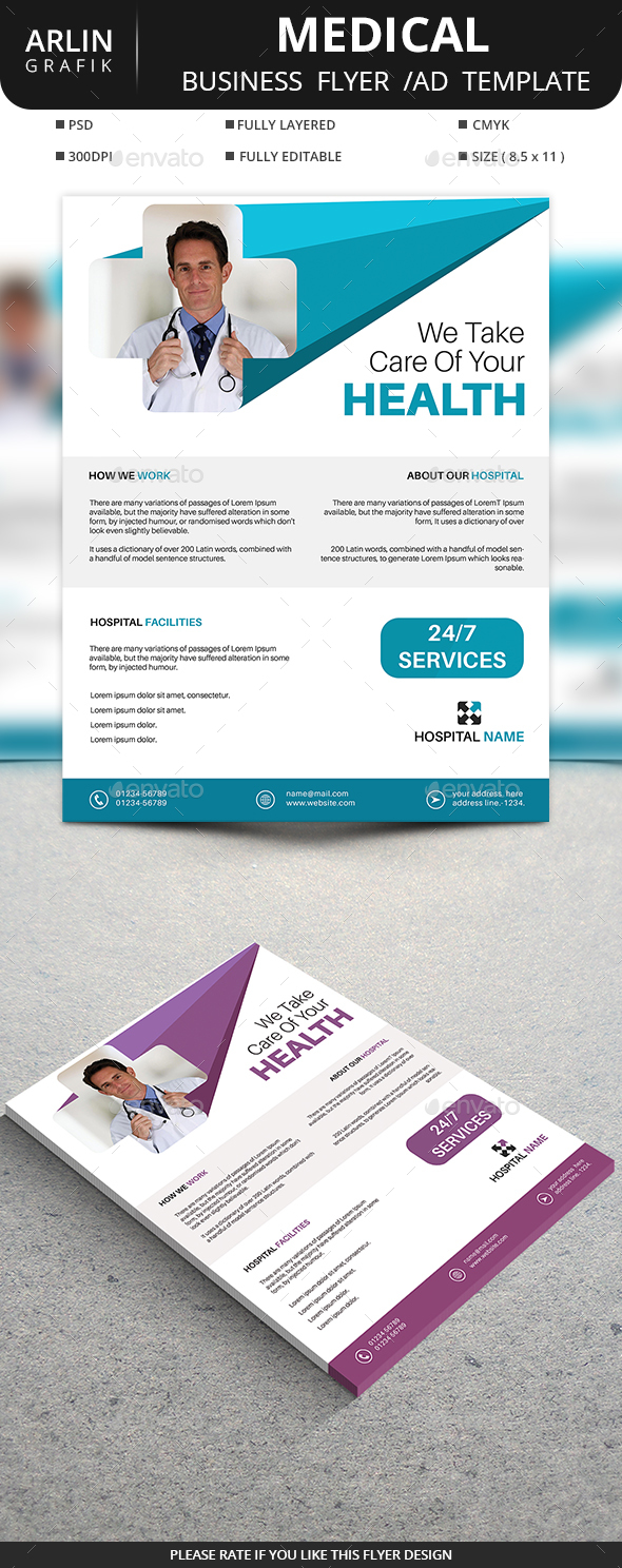 Medical Flyer Template - Corporate Flyers