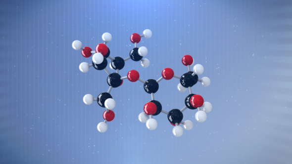 3D Molecule (Sucrose)