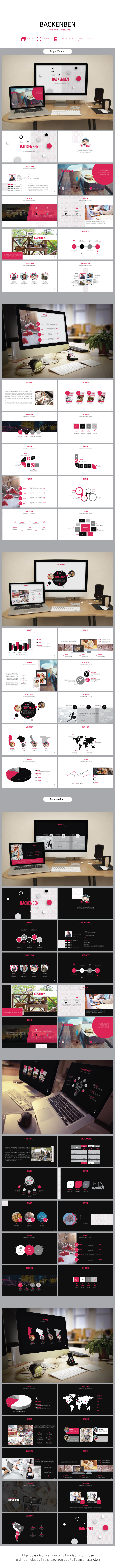 Backenben Presentation Powerpoint - PowerPoint Templates Presentation Templates