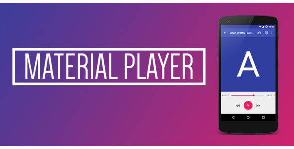 Material Music Player - CodeCanyon Item for Sale