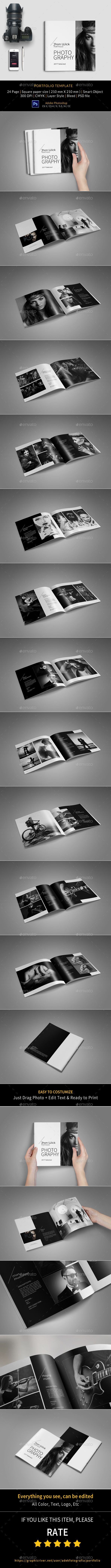Portfolio Photographer - Portfolio Brochures