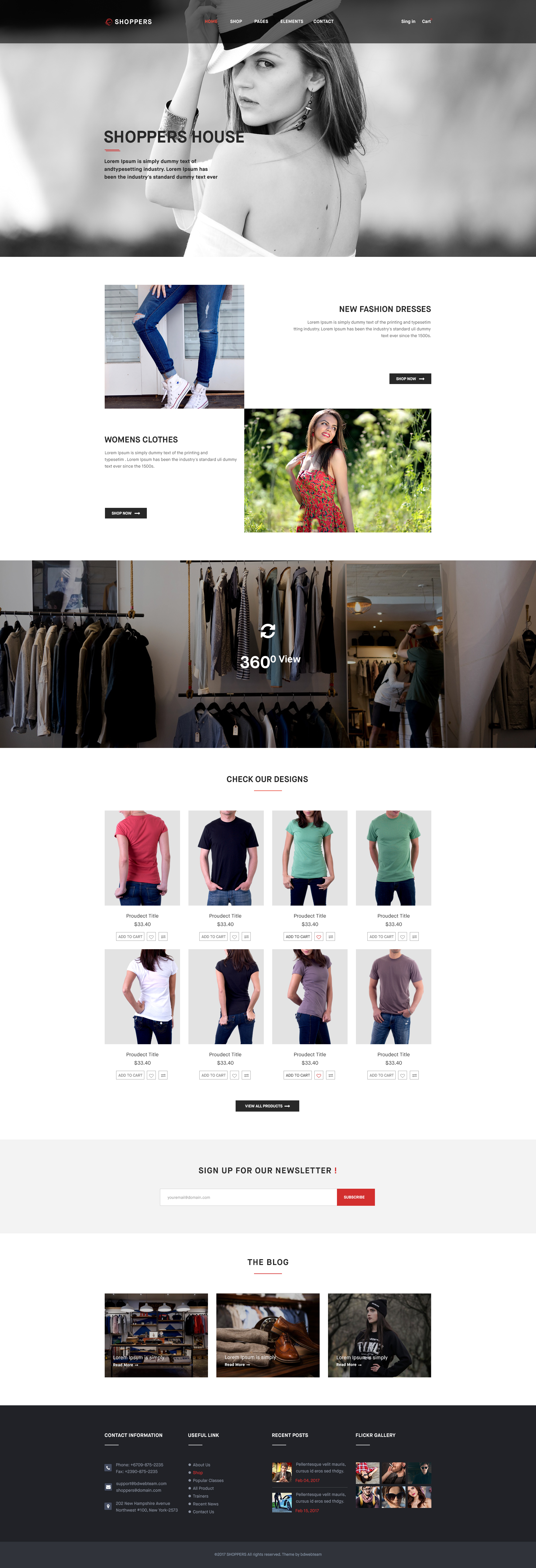 Shoppers - Multipurpose Ecommerce PSD Template by bdwebteam | ThemeForest
