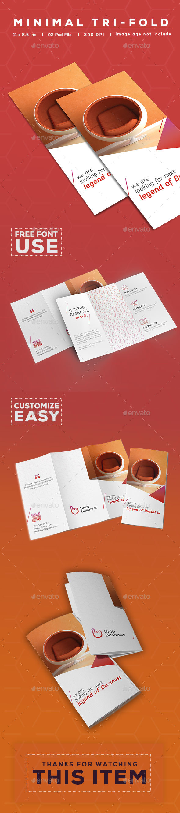 Tri-Fold - Brochures Print Templates