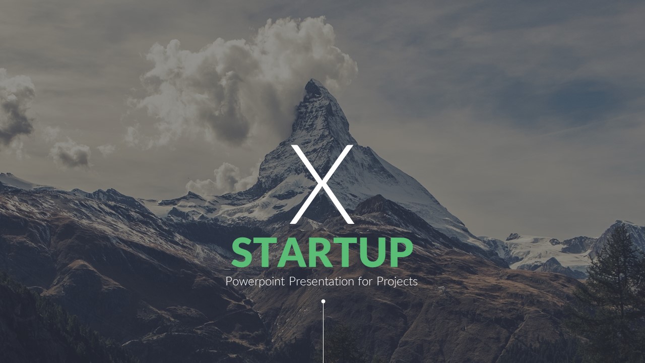 Startup X – Perfect Pitch Deck Powerpoint Template 