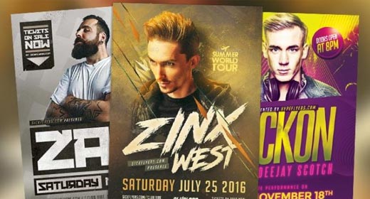 Best DJ Flyer Templates