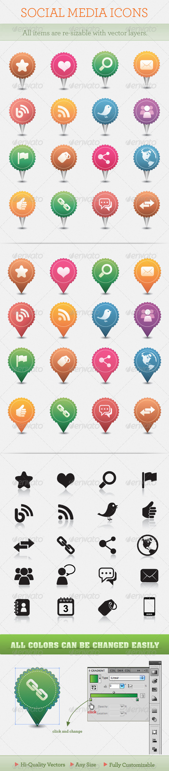 Social Media Icons
