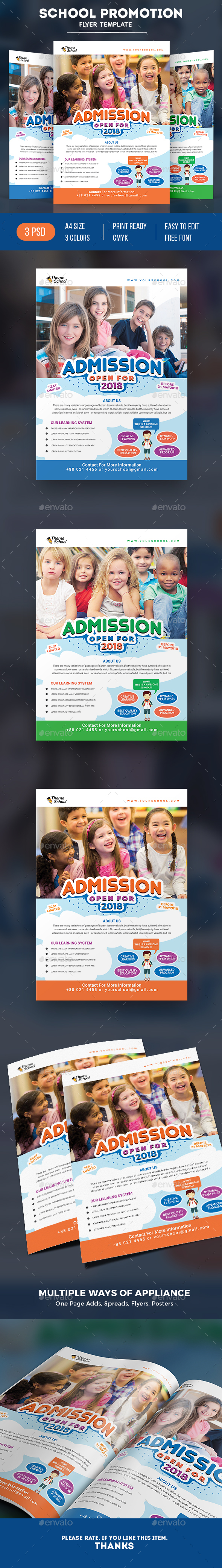School Flyer - Corporate Flyers