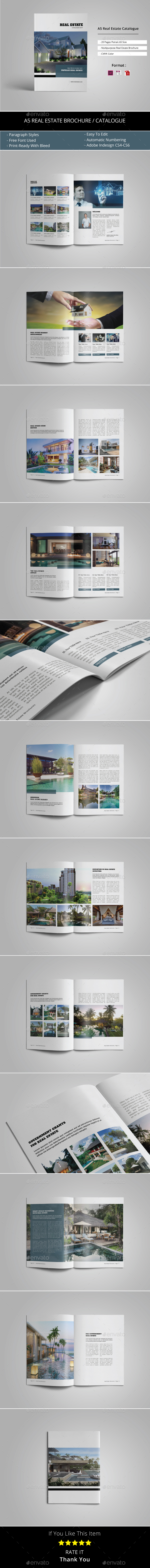 A5 Real Estate Catalogue / Brochure - Catalogs Brochures