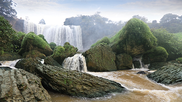 Majestic Elephant Waterfall, Vietnam