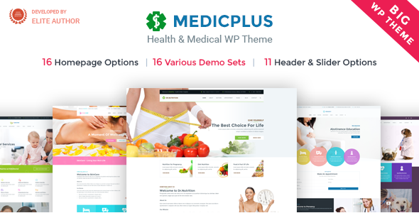 Medical & Health WordPress Theme | Medical & Health WP Medic Plus (Medical, Health, Clinic, Doctor)