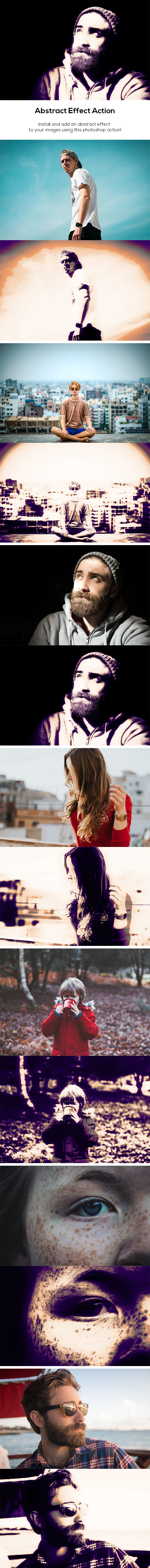 Abstract Effect Action - Photo Effects Actions