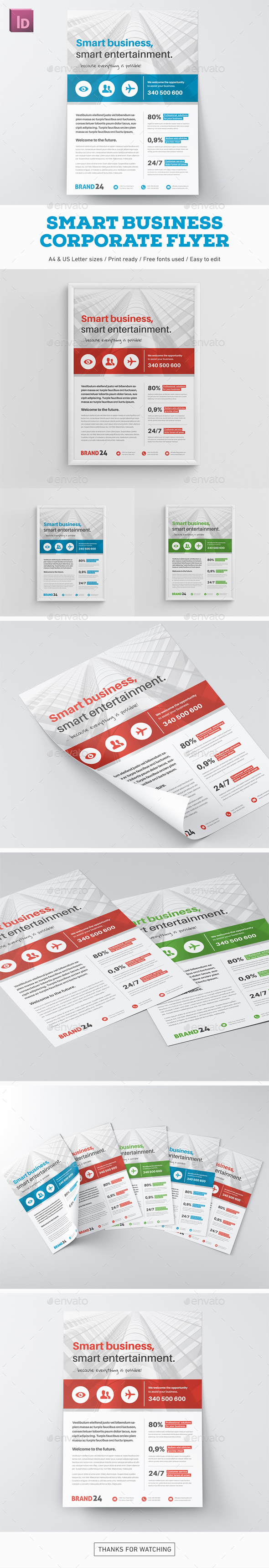 Smart Business Flyer - Corporate Flyers