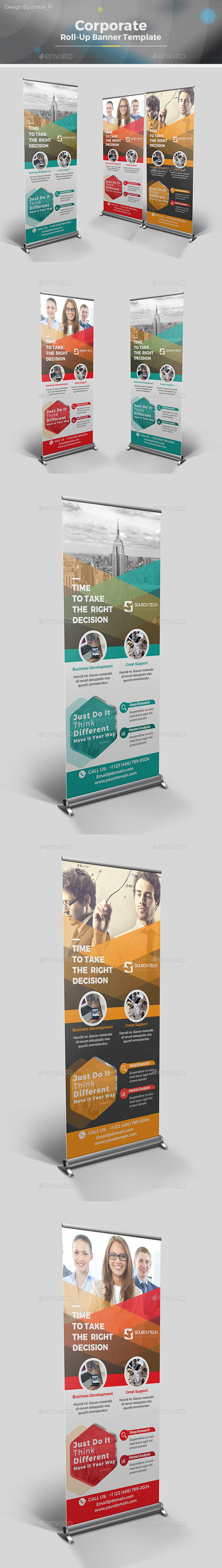 Roll-up Banner - Signage Print Templates