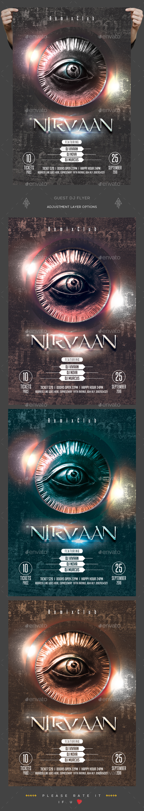 Guest Dj Party Flyer - Clubs & Parties Events