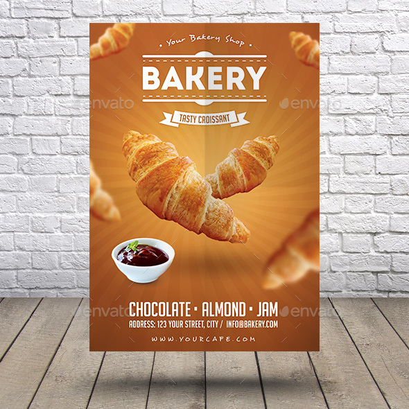 bakery flyer