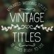 Vintage Titles Vintage Titles - VideoHive Item for Sale