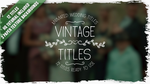 Vintage Titles - VideoHive 19453651