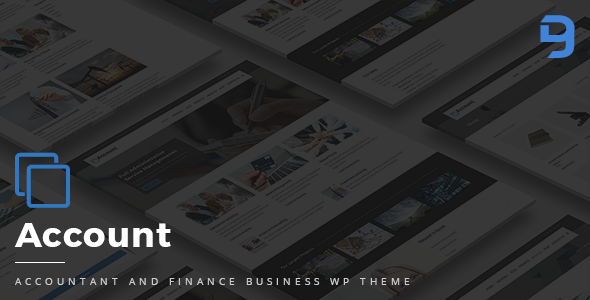 Account - Accountant And Finance Business WP Theme - Business Corporate