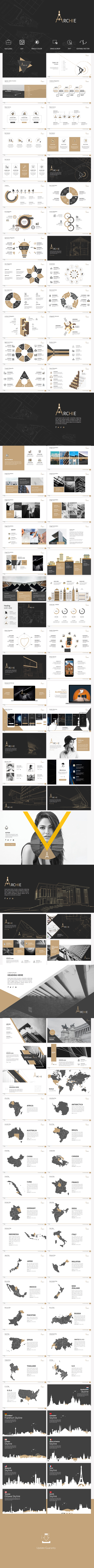 Archie Google Slides - Google Slides Presentation Templates