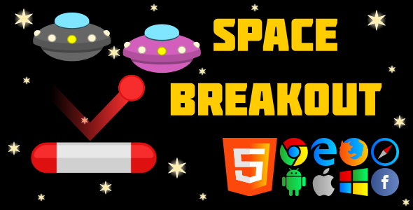 SpaceBreakout - HTML5 - CodeCanyon 19454964