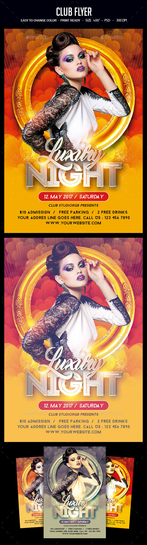 Club Flyer - Clubs & Parties Events