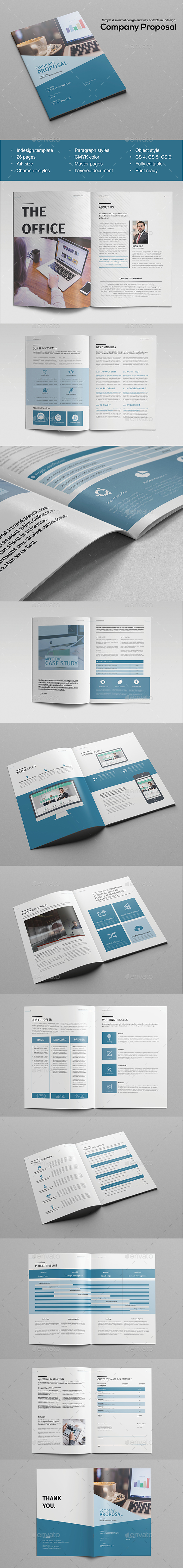 Proposal Template - Proposals & Invoices Stationery