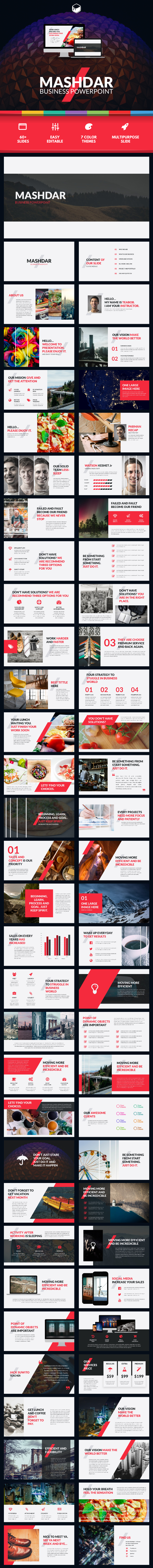 Mashdar - Business PowerPoint - Business PowerPoint Templates