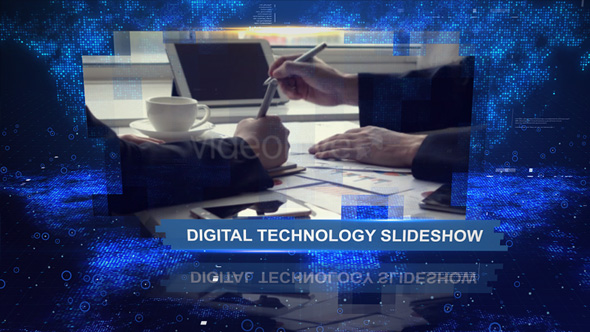 Digital Technology Slideshow - VideoHive 19455497