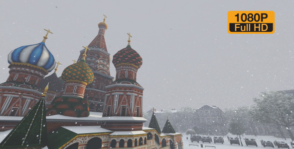 Kremlin Palace and Birds alt