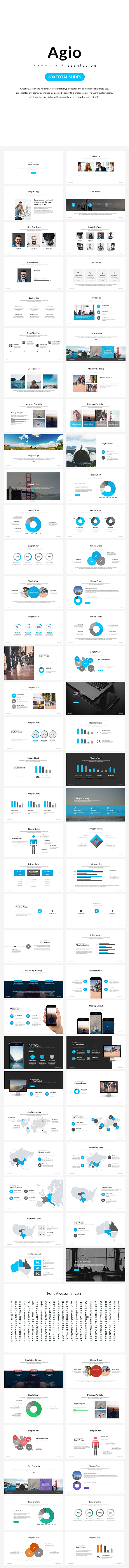 Agio Keynote Presentation - Business Keynote Templates