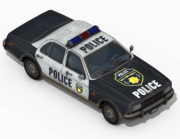 Police Car - 3Docean 19457111