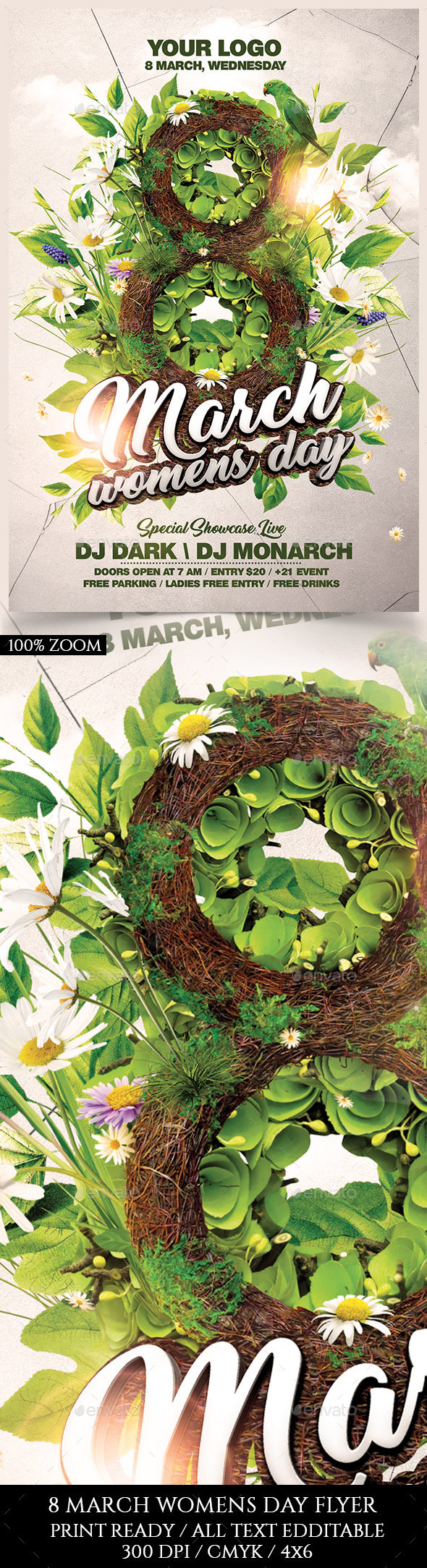 8 March Flyer V3 - Holidays Events